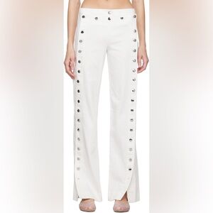 Staud White Carter Jeans